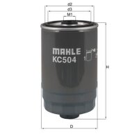 Kraftstofffilter Anschraubfilter 81,5mm MAHLE für...