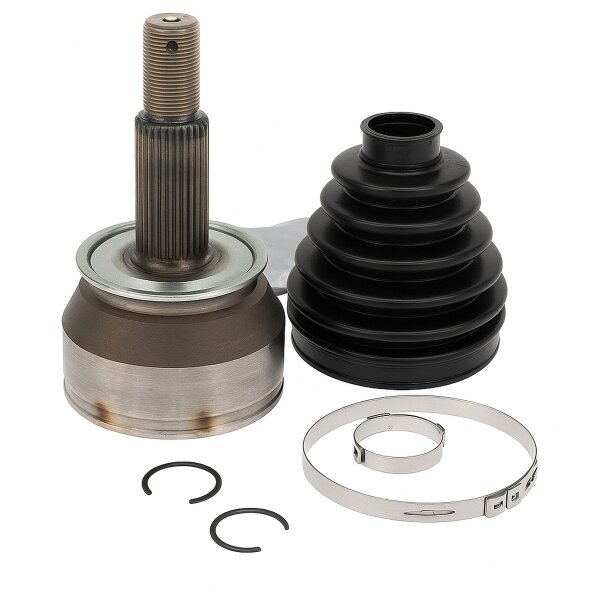 Joint Kit Drive Shaft TPE Ø100mm CV Joint +grease LÖBRO 50° for NISSAN Navara