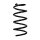 Suspension spring front axle Ø 13 mm 316 mm EIBACH for e.g. VW TOURAN
