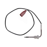 Sensor exhaust gas temperature before soot particle...