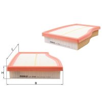 Air filter filter insert KNECHT for MERCEDES B-CLASS...