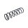 Suspension Spring Front Axle Coil Spring TRISCAN for NISSAN MICRA