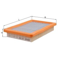 Luftfilter Filtereinsatz MAHLE für MAZDA 323 F VI (BJ)