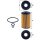 Ölfilter Filtereinsatz 64,3mm MAHLE für HONDA CR-V II (RD_)
