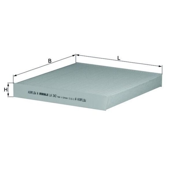 Cabin filter particle filter KNECHT for SANTA FÉ II (CM)