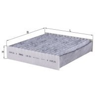 Innenraumfilter Anschraubfilter MAHLE für COLT VI