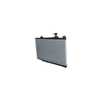 Radiator Engine cooling fins brazed 638 - 350 mm alu NRF for e.g. TOYOTA YARIS