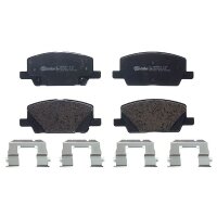 Brake pad set disc brake 19 mm BREMBO for e.g. OPEL INSIGNIA