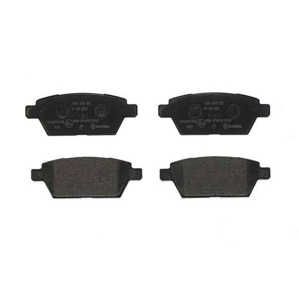 Bremsbelagsatz Scheibenbremse 14 mm BREMBO passend für u.a. MAZDA 6