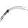 Cable Pull Manual Transmission Double cable pull METZGER for e.g. FIAT DOBLO