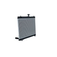 Kühler Motor Kühlrippen gelötet 479 - 350 mm Alu NRF für u.a. SUBARU TREZIA