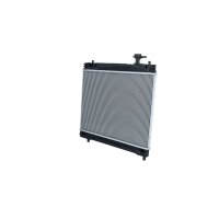 Kühler Motor Kühlrippen gelötet 479 - 350 mm Alu NRF für u.a. SUBARU TREZIA