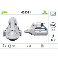 Starter 2.2kW 12 teeth VALEO for FORD TRANSIT V363