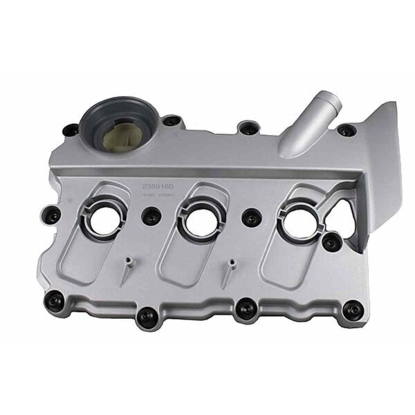 Cylinder head cover left METZGER for AUDI A6 C6