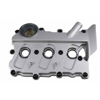 Cylinder head cover left METZGER for AUDI A6 C6