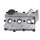 Cylinder head cover left METZGER for AUDI A6 C6