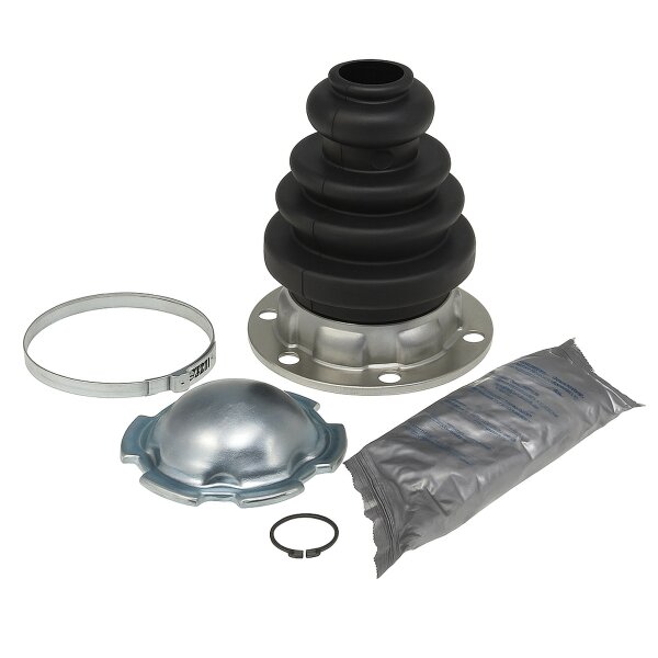 Faltenbalgsatz Antriebswelle Gummi/Metall Ø24mm Gelenkscheibe +Fett LÖBRO