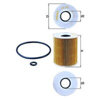 Ölfilter MAHLE für FORD GALAXY II
