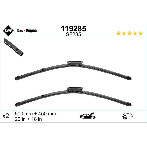 Wiper blade SWF for RENAULT CLIO II