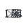 Engine cooling fan anti-overheating 360 W NRF suitable for FORD TRANSIT