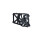 Engine cooling fan anti-overheating 360 W NRF suitable for FORD TRANSIT