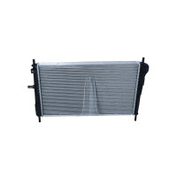 Kühler Motorkühlung Kühlrippen gelötet 618 - 397 mm Alu NRF für u.a. FORD MONDEO