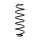 Suspension spring rear axle Ø 9.8 mm 374 mm EIBACH for CITROËN C3 II and others