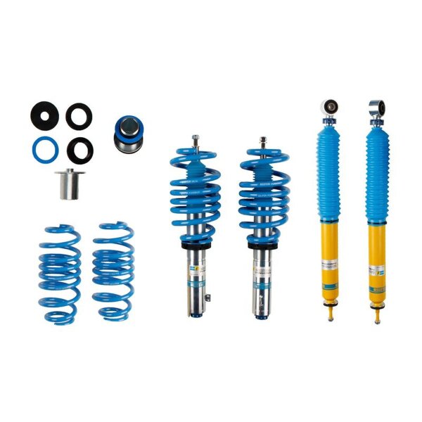 Suspension Kit, springs/shock absorbers Gas Pressure BILSTEIN for e.g. AUDI A6