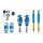 Suspension Kit, springs/shock absorbers Gas Pressure BILSTEIN for e.g. AUDI A6