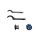 Suspension Kit, springs/shock absorbers Gas Pressure BILSTEIN for OPEL Astra J GTC