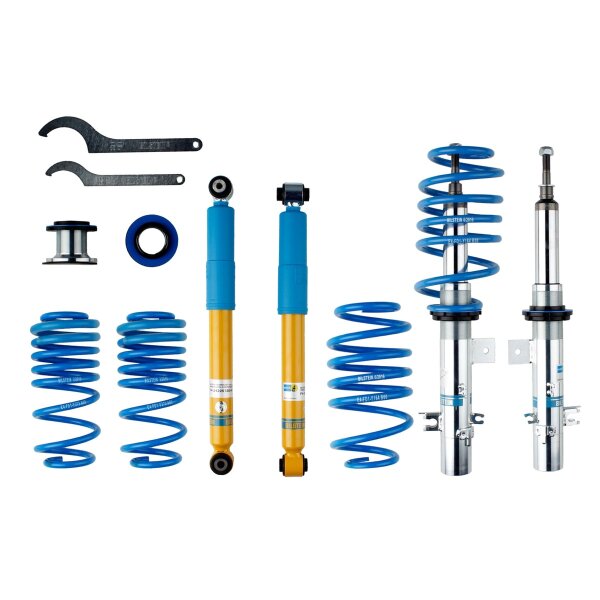 Suspension kit springs dampers gas pressure BILSTEIN B14 PSS for PEUGEOT 208 I
