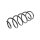 Suspension Spring Front Axle Coil Spring TRISCAN for PEUGEOT 508 and others