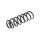 Suspension Spring Rear Axle Coil Spring TRISCAN for PEUGEOT 508