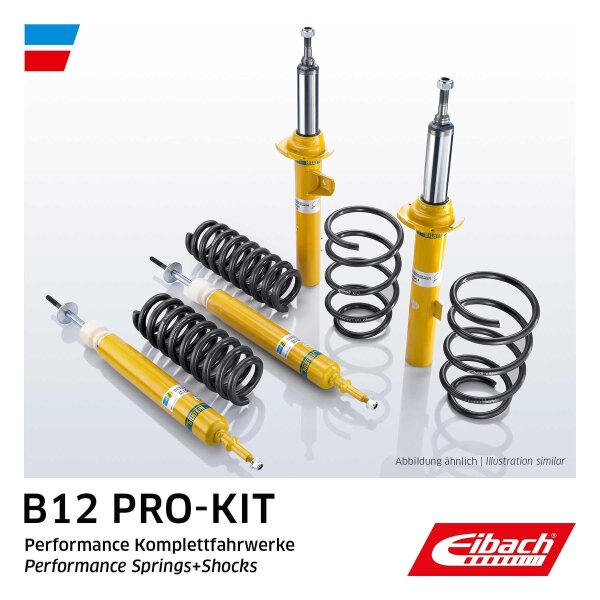 Suspension kit springs dampers 810 kg 995 kg EIBACH B12 for PORSCHE BOXSTER