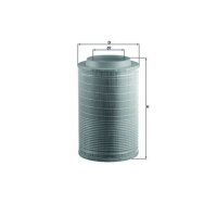 Luftfilter Partikelfilter MAHLE für MAN FAUN HITACHI...