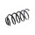 Suspension Spring rear axle coil spring TRISCAN for e.g. OPEL CORSA