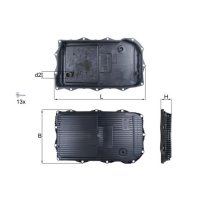 Ölwanne Automatikgetriebe MAHLE für ALPINA B3