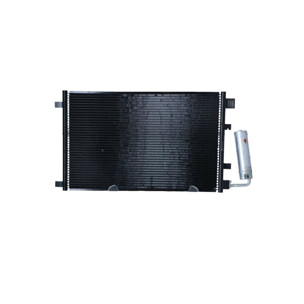 Air conditioning condenser with sealing ring NRF for NISSAN QASHQAI and others