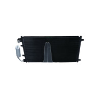 Air conditioning condenser with sealing ring NRF for NISSAN QASHQAI and others