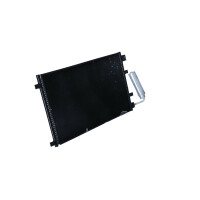 Air conditioning condenser with sealing ring NRF for NISSAN QASHQAI and others