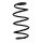 Suspension spring front axle Ø 13 mm 358 mm EIBACH for e.g. SAAB 9-3