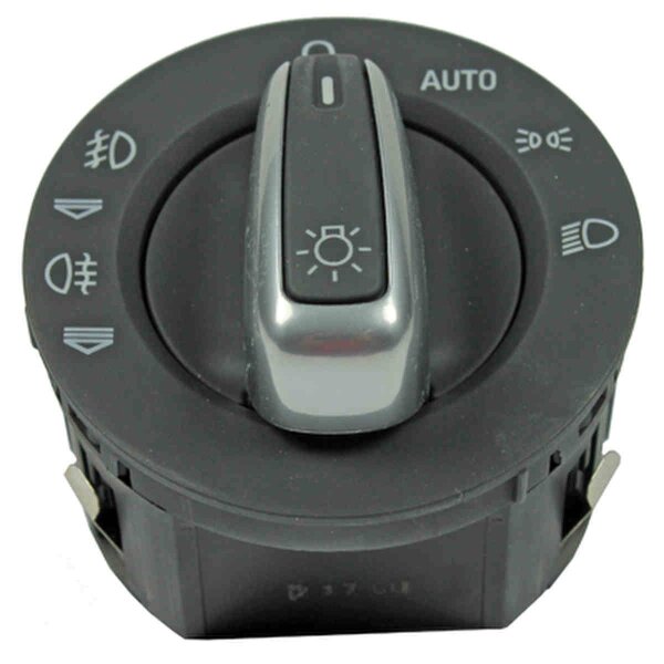 Schalter Hauptlicht chrom schwarz METZGER IAM-Expertise passend für u.a. AUDI A6