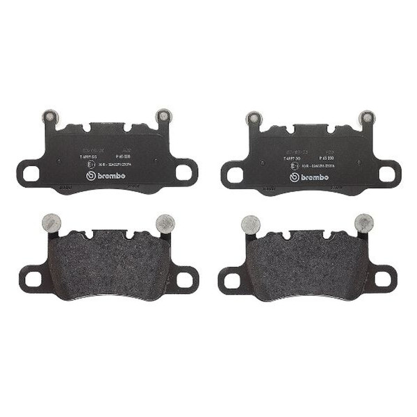 Brake pad set disc brake 18 mm BREMBO suitable for e.g. PORSCHE 911