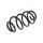 Suspension Spring Rear Axle Coil Spring TRISCAN for e.g. MB GLA-CLASS