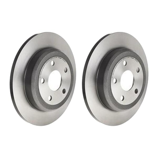2 brake discs full Ø 330 mm 14 mm coated BREMBO for JEEP GRAND among others