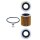 Ölfilter Filtereinsatz 74mm MAHLE für BMW 3 Coupe (E92)