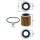 Ölfilter Filtereinsatz 74mm MAHLE für BMW 3 Coupe (E92)