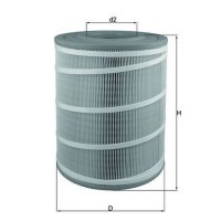 Luftfilter Keilrippenriemenscheibe 110mm MAHLE für...
