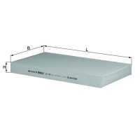 Cabin filter particle filter KNECHT for DAILY III box