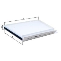 Cabin filter particle filter KNECHT for MERCEDES E-CLASS...